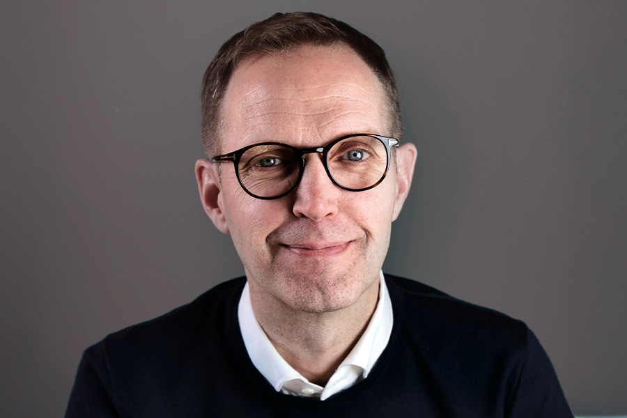 Porträtt av Lars Andersson, Parksters grundare