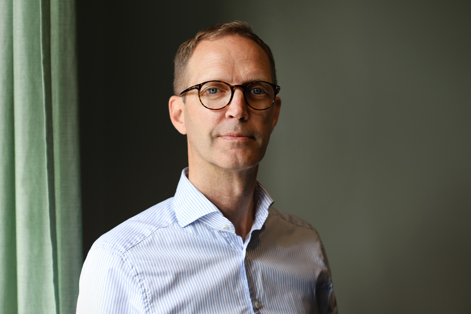 Porträtt på Parksters VD, Lars Andersson