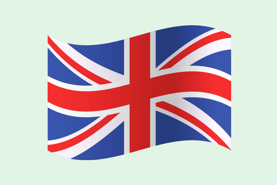 The English flag